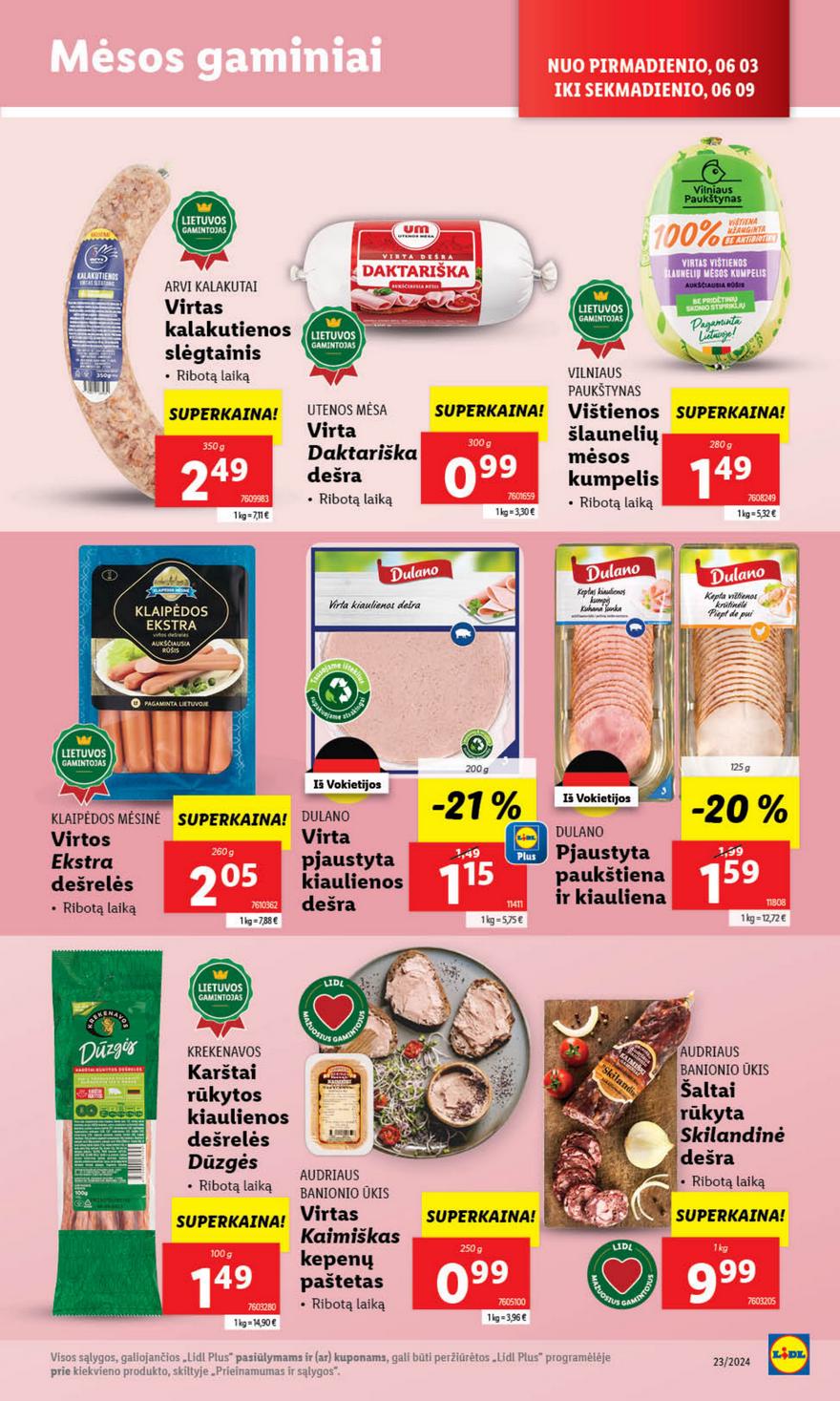 Lidl leidinys naujas akcijos nuo 
  2024-06-03 iki 
  2024-06-09 | Leidinukas.lt puslapis 23