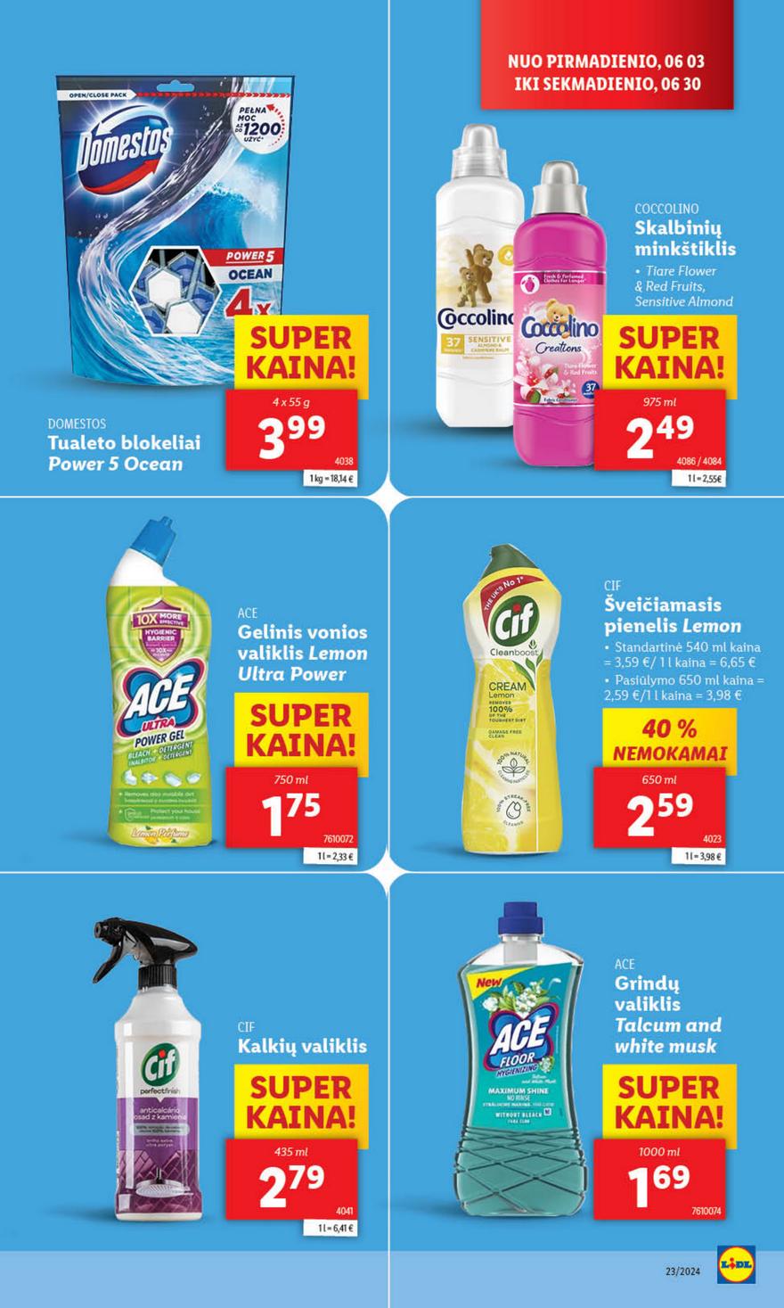 Lidl leidinys naujas akcijos nuo 
  2024-06-03 iki 
  2024-06-09 | Leidinukas.lt puslapis 35