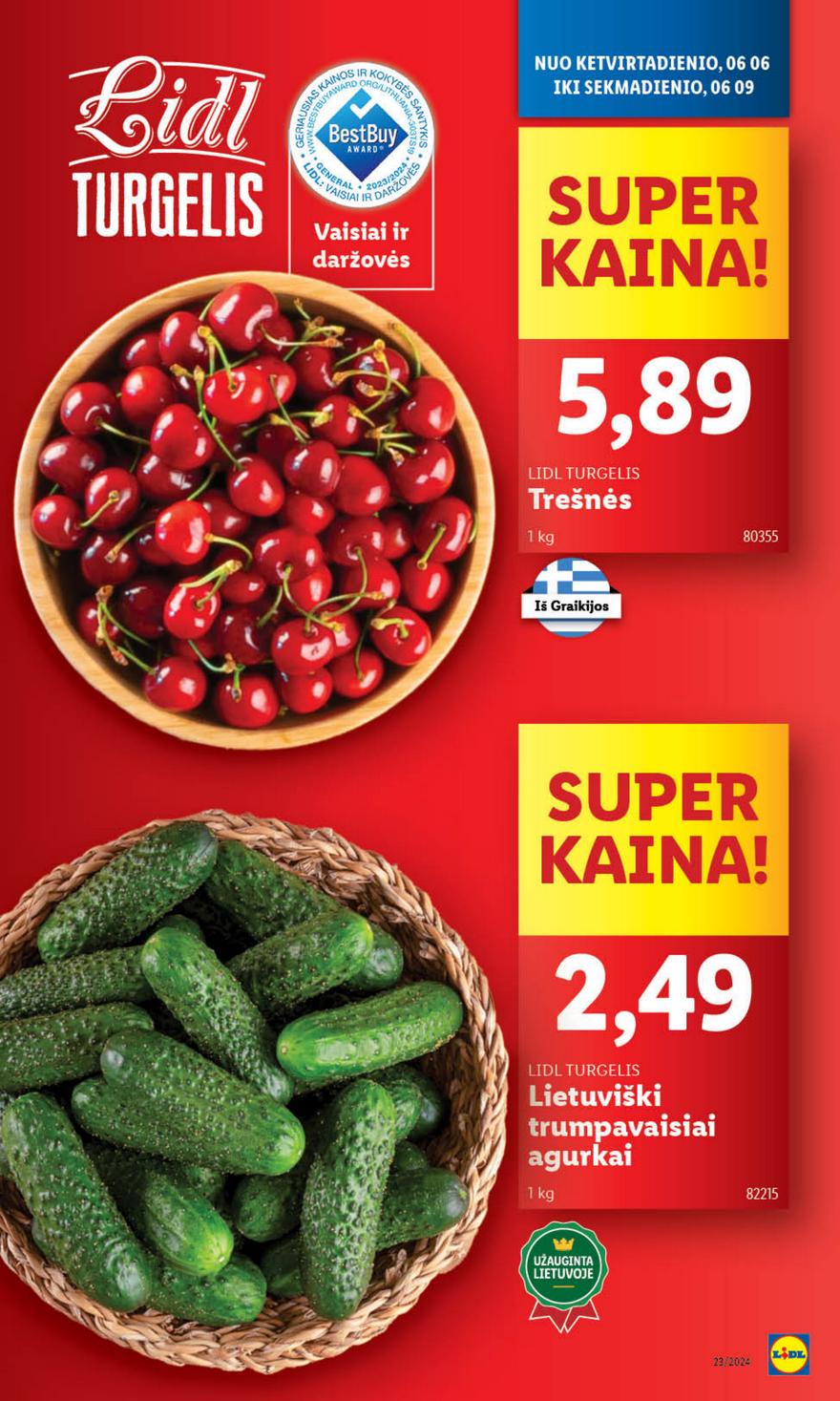 Lidl leidinys naujas akcijos nuo 
  2024-06-03 iki 
  2024-06-09 | Leidinukas.lt puslapis 43