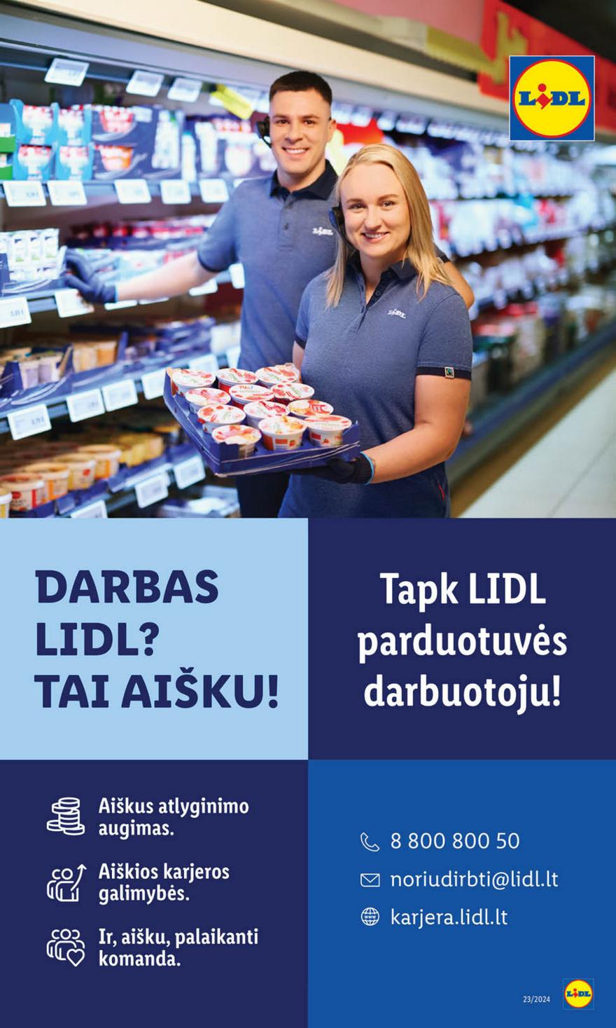 Lidl leidinys naujas akcijos nuo 
  2024-06-03 iki 
  2024-06-09 | Leidinukas.lt puslapis 50