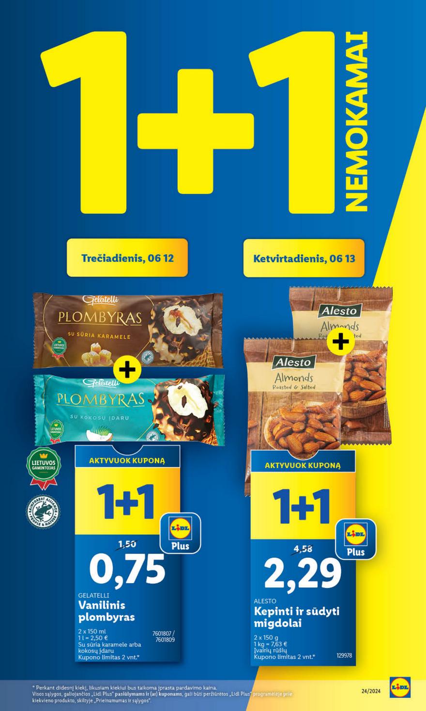 Lidl leidinys naujas akcijos nuo 
  2024-06-10 iki 
  2024-06-16 | Leidinukas.lt puslapis 19