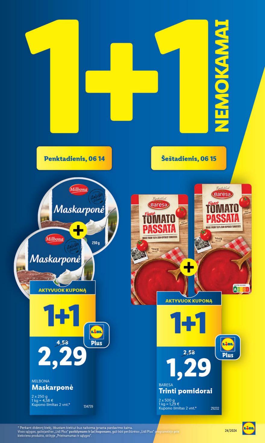 Lidl leidinys naujas akcijos nuo 
  2024-06-10 iki 
  2024-06-16 | Leidinukas.lt puslapis 20