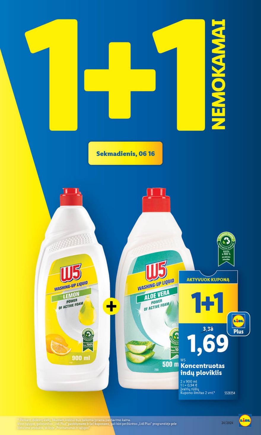 Lidl leidinys naujas akcijos nuo 
  2024-06-10 iki 
  2024-06-16 | Leidinukas.lt puslapis 21