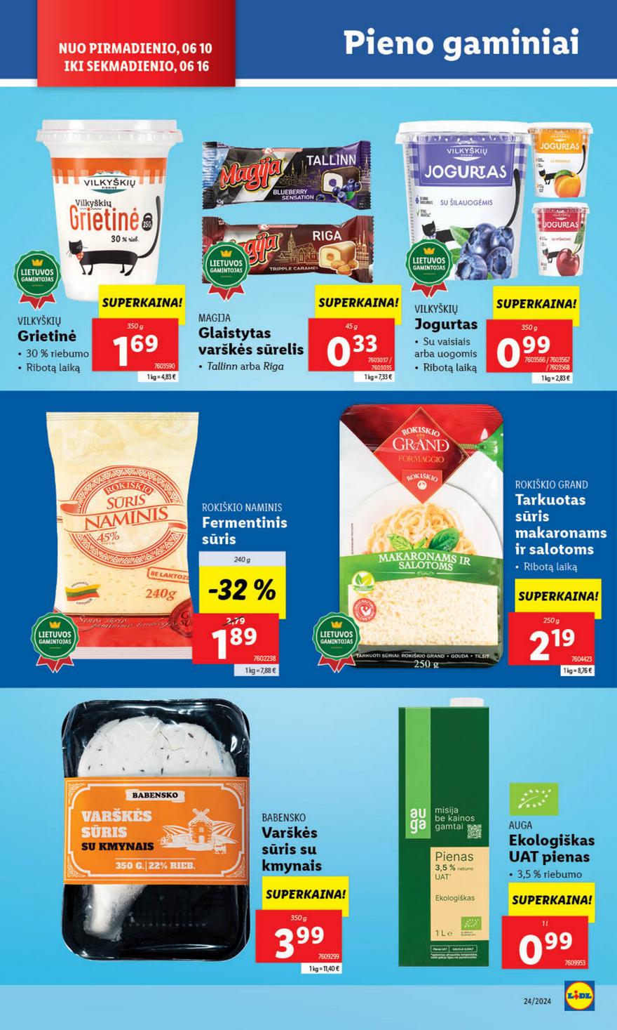 Lidl leidinys naujas akcijos nuo 
  2024-06-10 iki 
  2024-06-16 | Leidinukas.lt puslapis 30