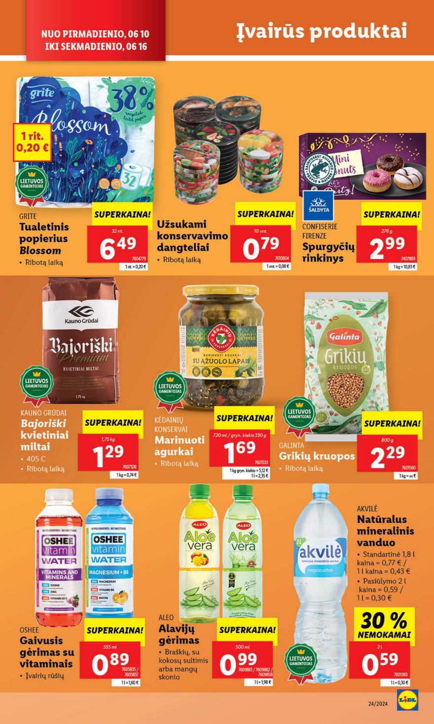 Lidl leidinys naujas akcijos nuo 
  2024-06-10 iki 
  2024-06-16 | Leidinukas.lt puslapis 34