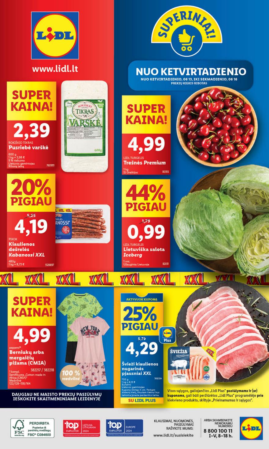 Lidl leidinys naujas akcijos nuo 
  2024-06-10 iki 
  2024-06-16 | Leidinukas.lt puslapis 40