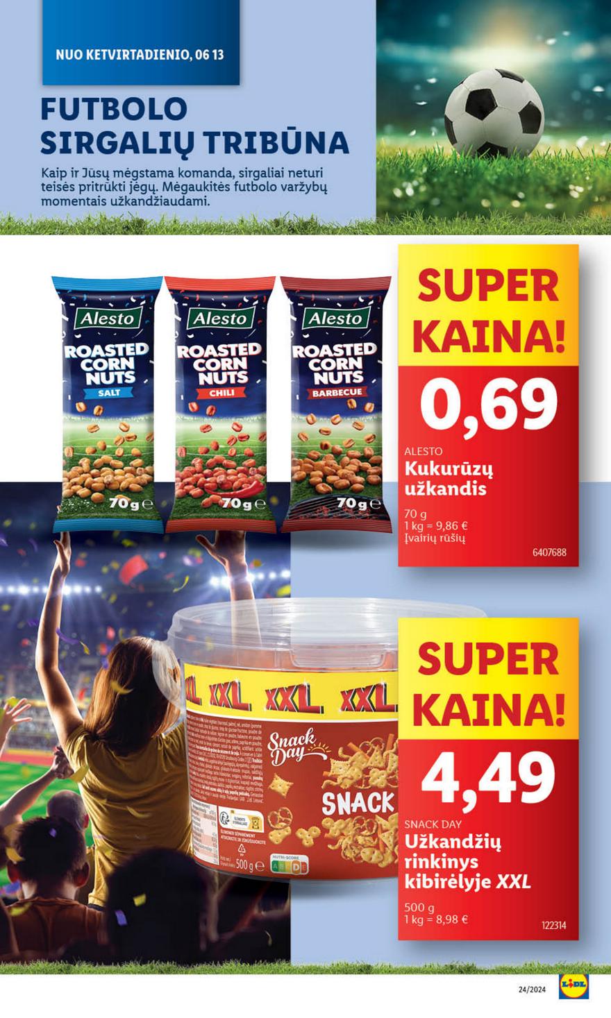 Lidl leidinys naujas akcijos nuo 
  2024-06-10 iki 
  2024-06-16 | Leidinukas.lt puslapis 44