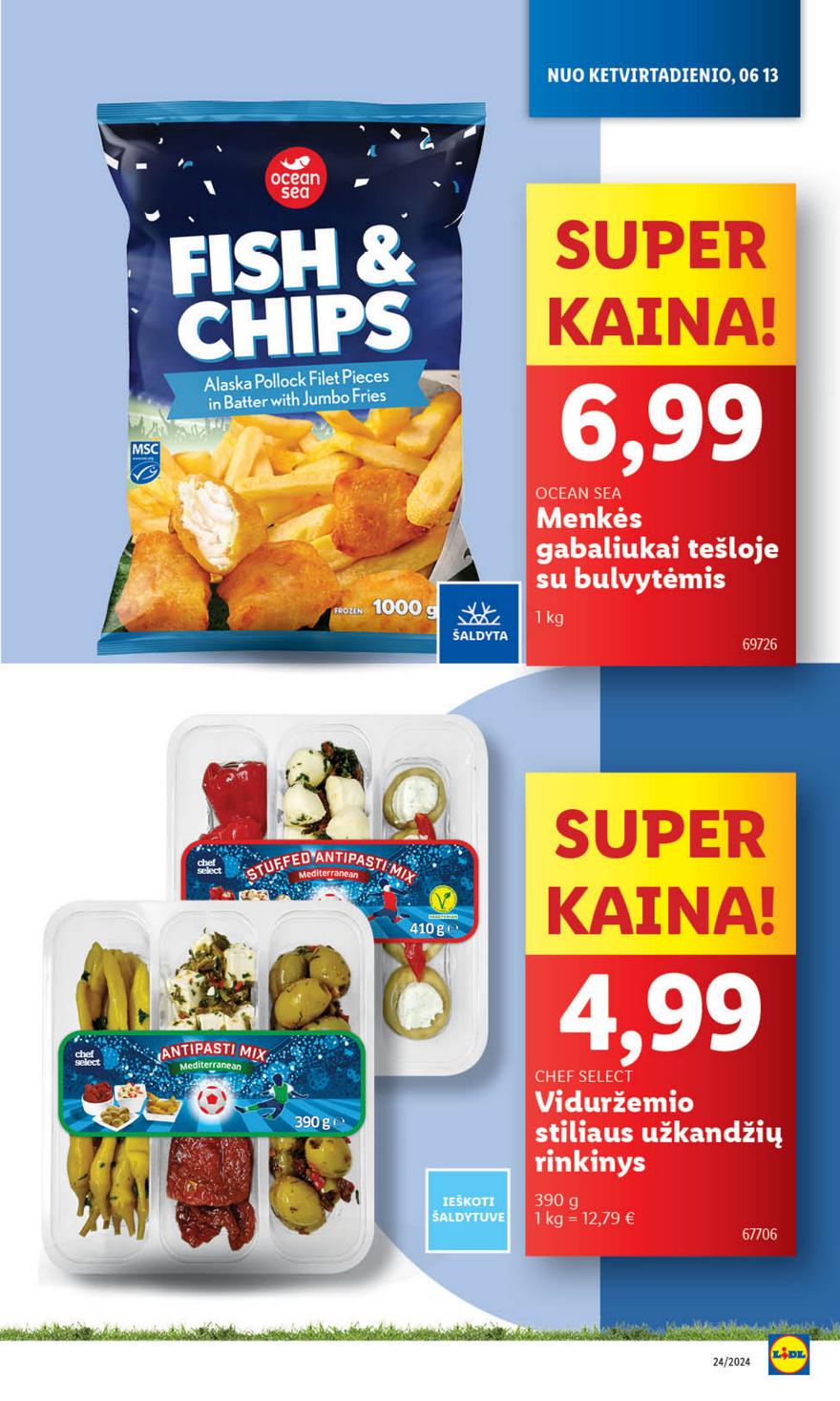 Lidl leidinys naujas akcijos nuo 
  2024-06-10 iki 
  2024-06-16 | Leidinukas.lt puslapis 45