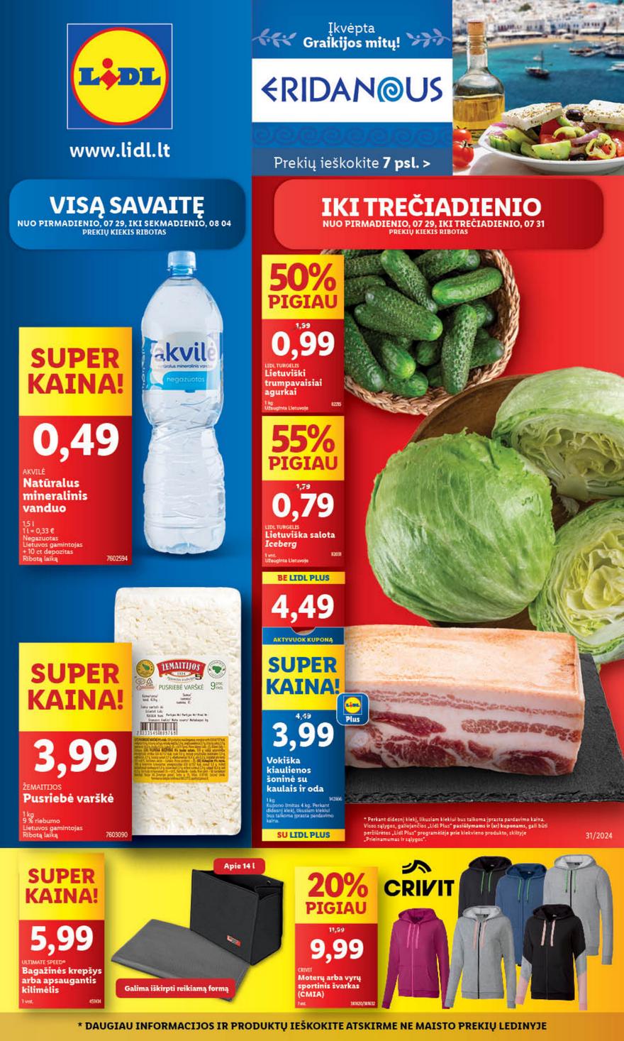 Lidl leidinys naujas akcijos nuo 
  2024-07-29 iki 
  2024-08-04 | Leidinukas.lt puslapis 1