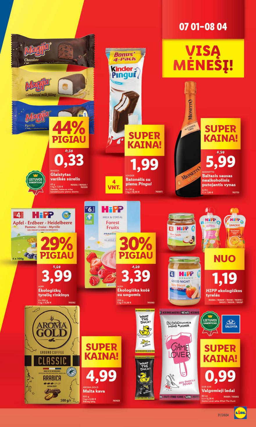 Lidl leidinys naujas akcijos nuo 
  2024-07-29 iki 
  2024-08-04 | Leidinukas.lt puslapis 11