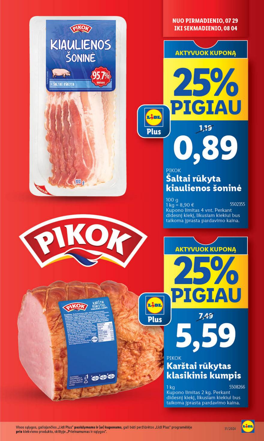 Lidl leidinys naujas akcijos nuo 
  2024-07-29 iki 
  2024-08-04 | Leidinukas.lt puslapis 13