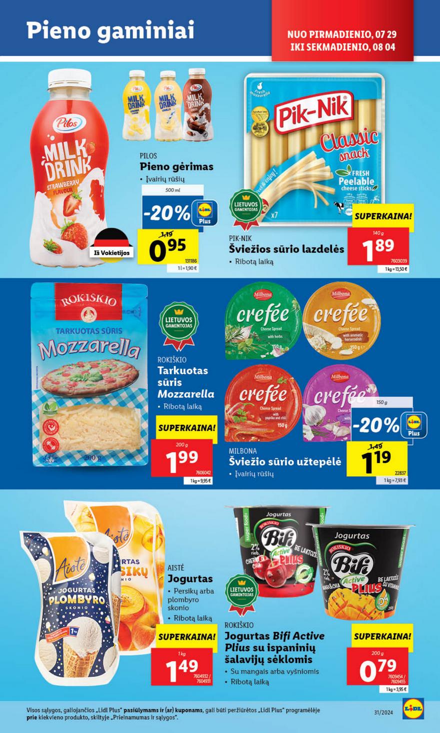 Lidl leidinys naujas akcijos nuo 
  2024-07-29 iki 
  2024-08-04 | Leidinukas.lt puslapis 20