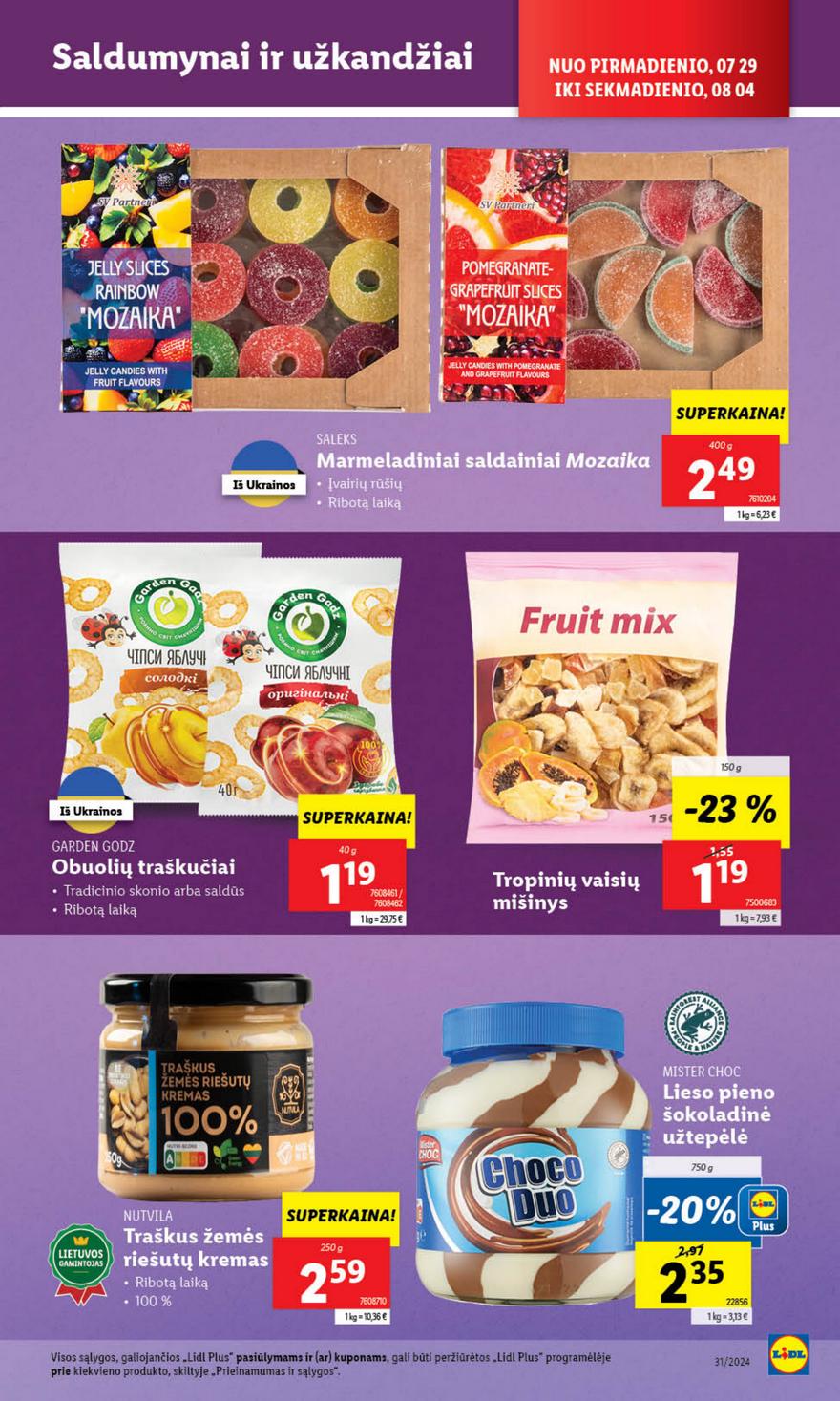 Lidl leidinys naujas akcijos nuo 
  2024-07-29 iki 
  2024-08-04 | Leidinukas.lt puslapis 29