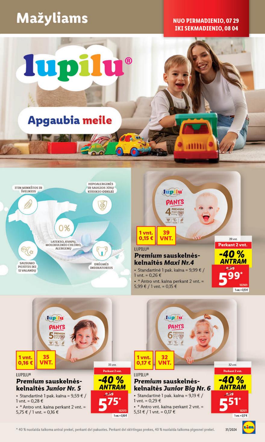 Lidl leidinys naujas akcijos nuo 
  2024-07-29 iki 
  2024-08-04 | Leidinukas.lt puslapis 35