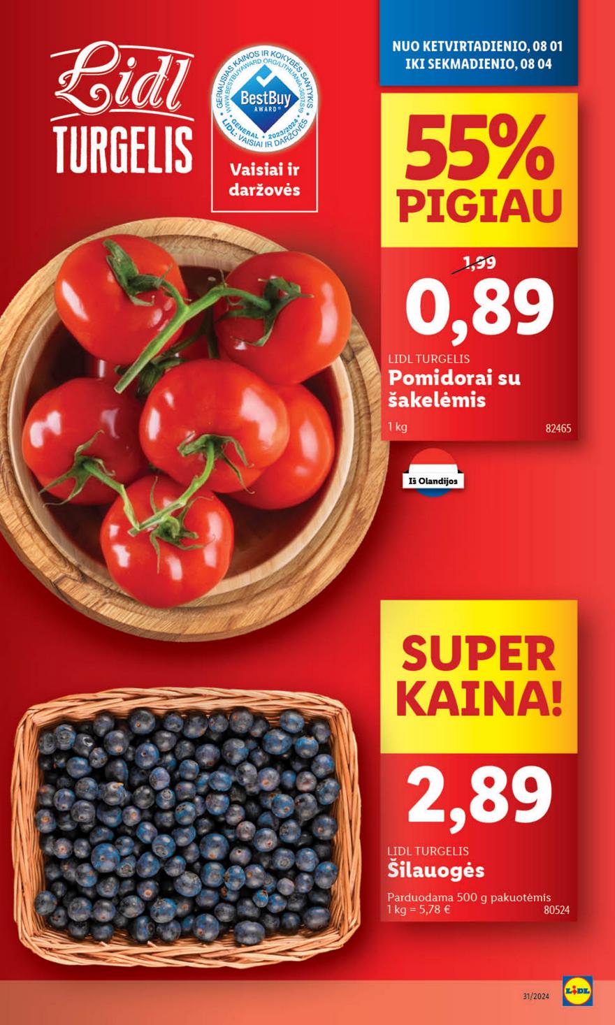 Lidl leidinys naujas akcijos nuo 
  2024-07-29 iki 
  2024-08-04 | Leidinukas.lt puslapis 43