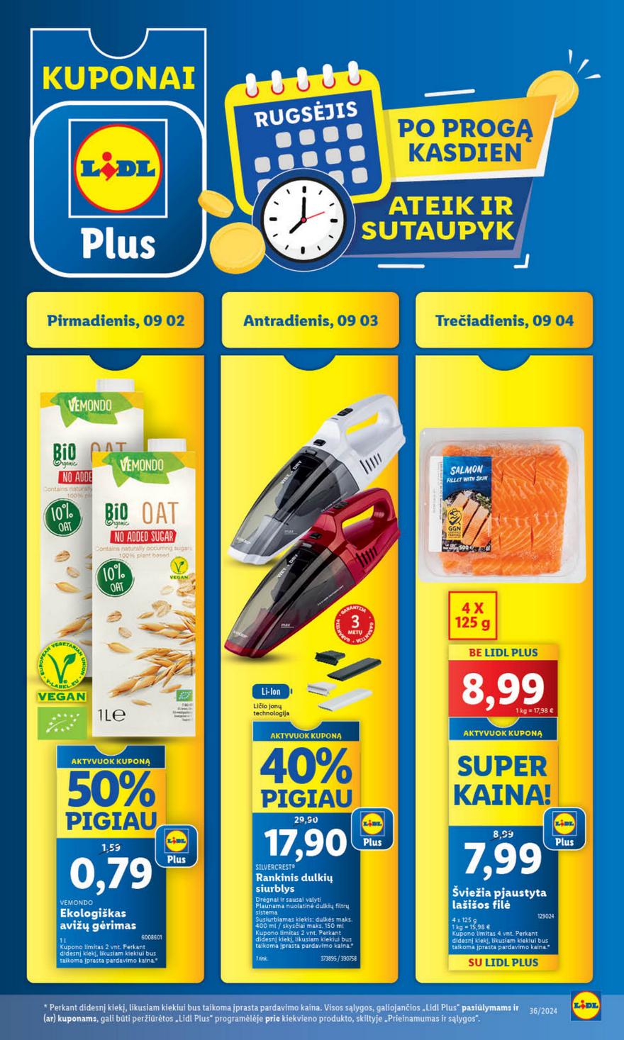 Lidl leidinys naujas akcijos nuo 
  2024-09-02 iki 
  2024-09-08 | Leidinukas.lt puslapis 2