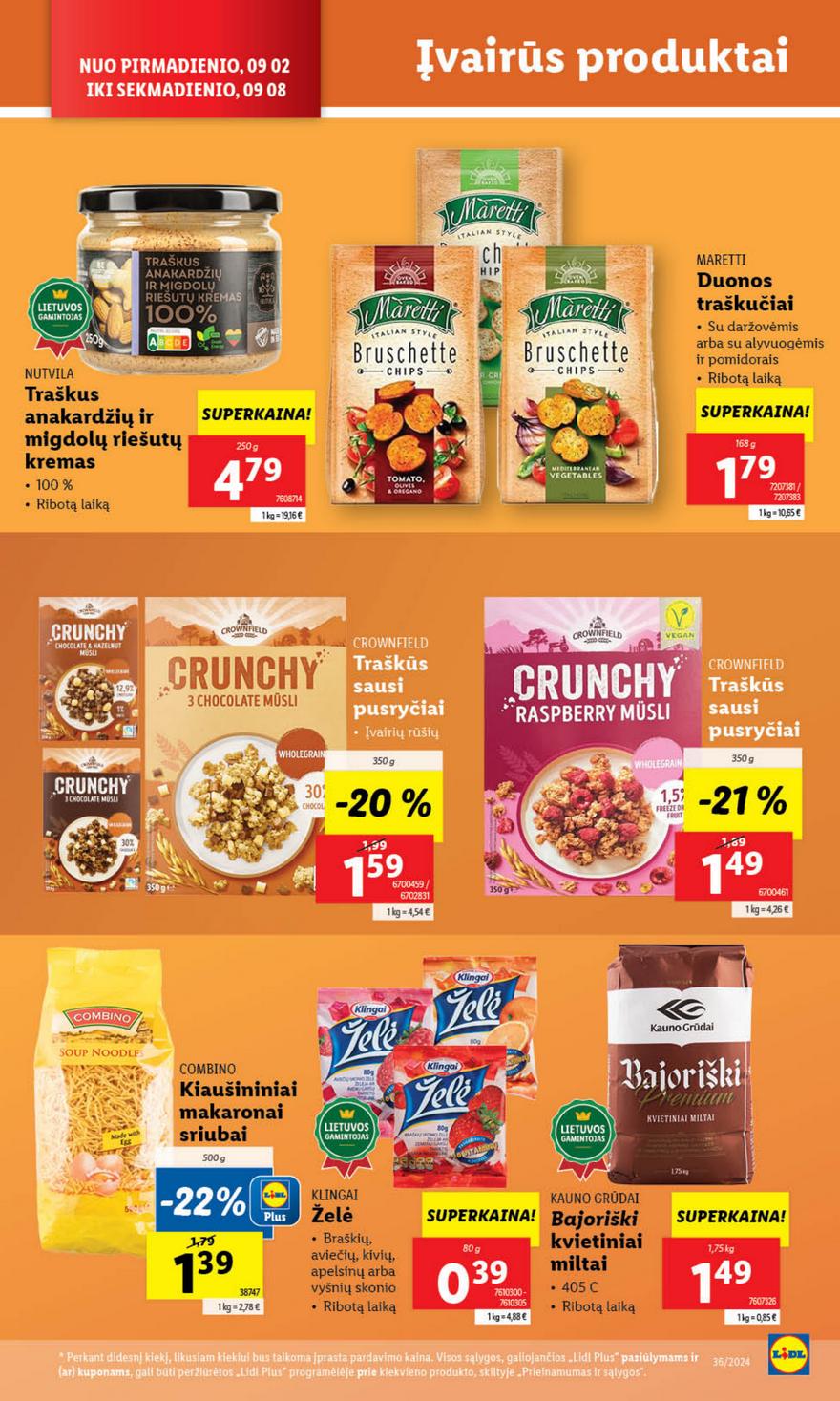 Lidl leidinys naujas akcijos nuo 
  2024-09-02 iki 
  2024-09-08 | Leidinukas.lt puslapis 22