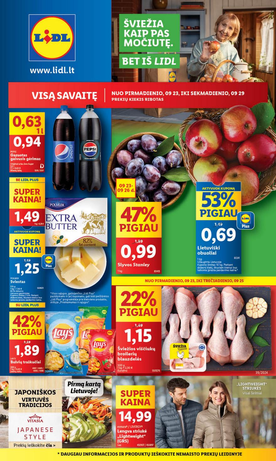 Lidl leidinys naujas akcijos nuo 
  2024-09-23 iki 
  2024-09-29 | Leidinukas.lt puslapis 1