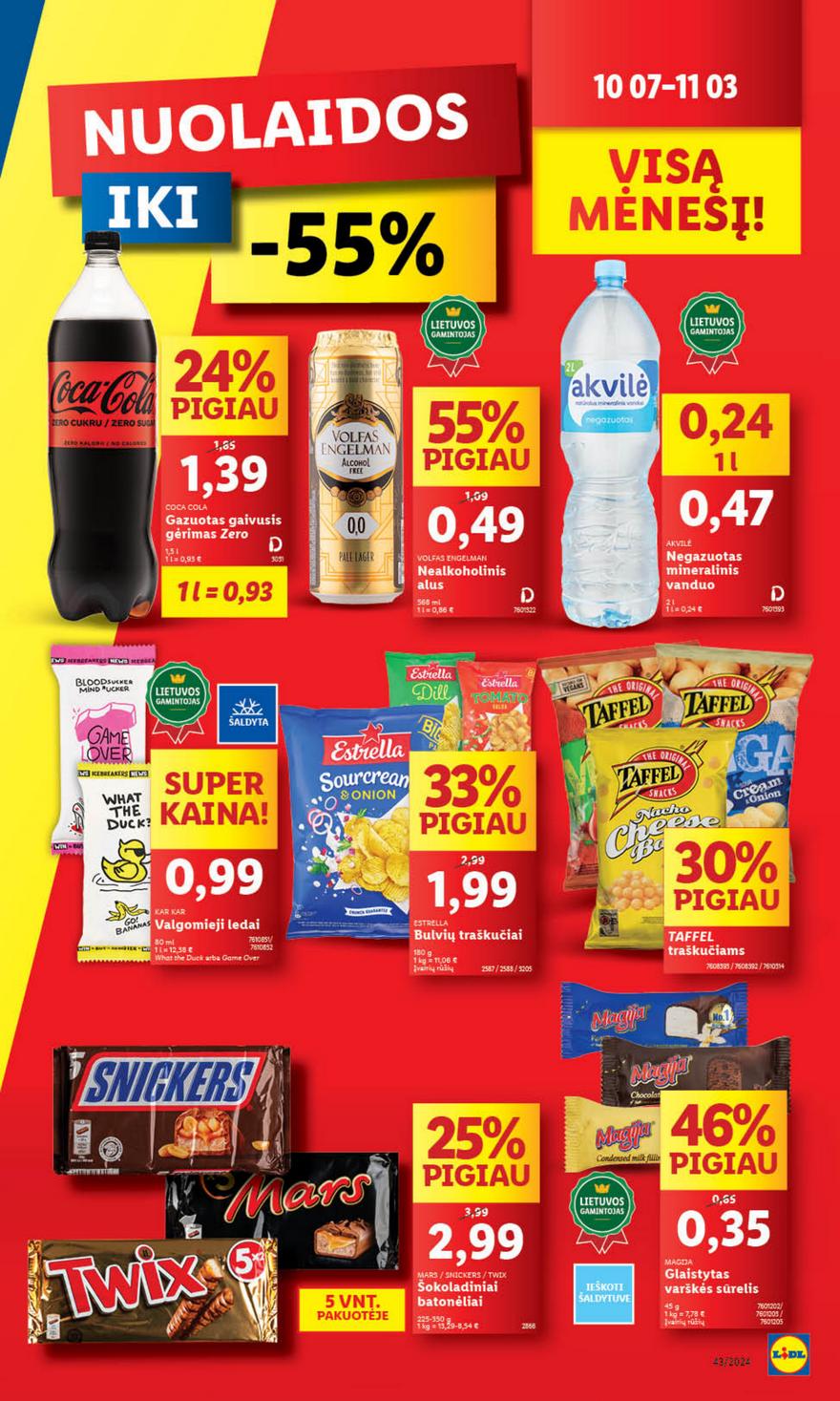 Lidl leidinys naujas akcijos nuo 
  2024-10-21 iki 
  2024-10-27 | Leidinukas.lt puslapis 11