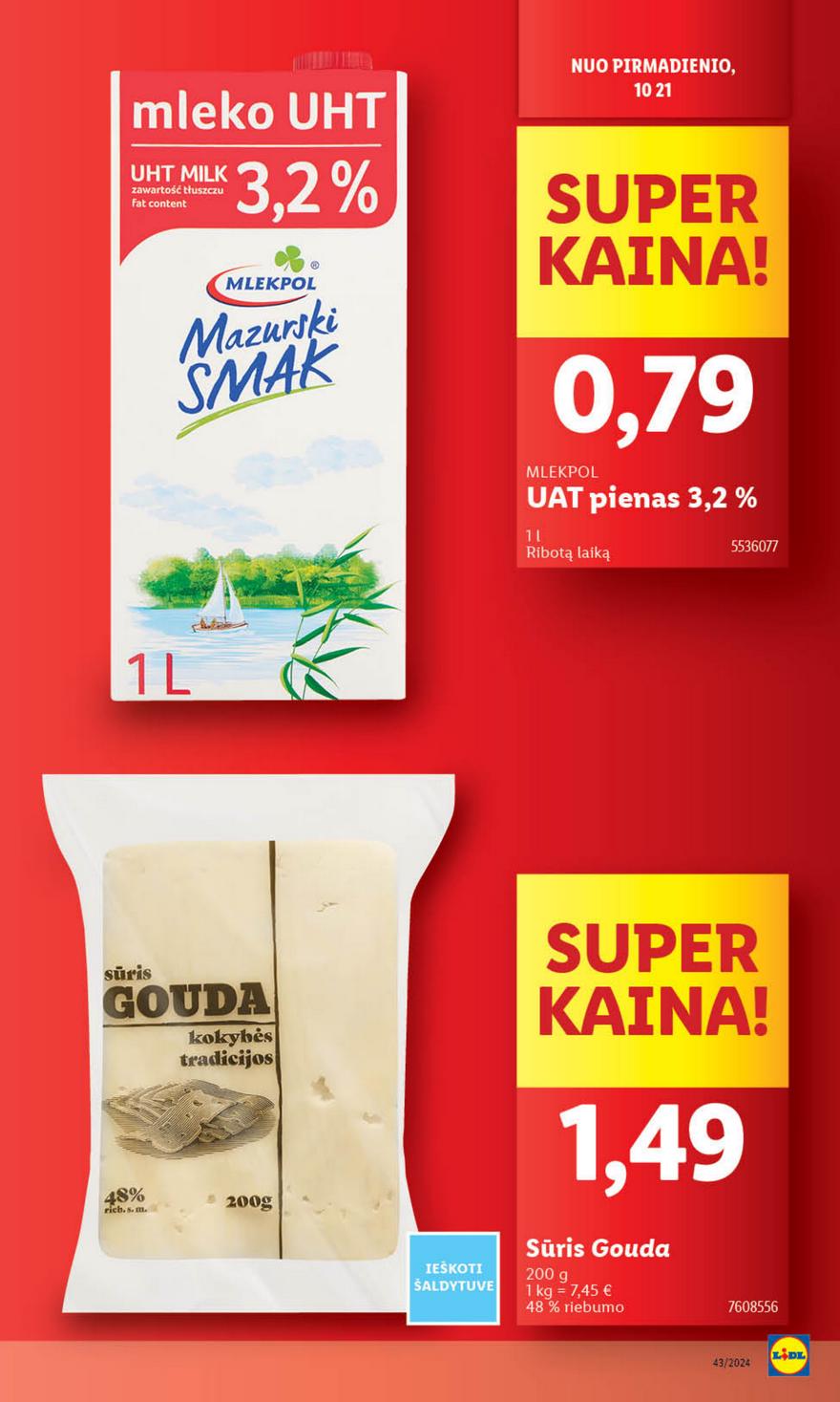 Lidl leidinys naujas akcijos nuo 
  2024-10-21 iki 
  2024-10-27 | Leidinukas.lt puslapis 13