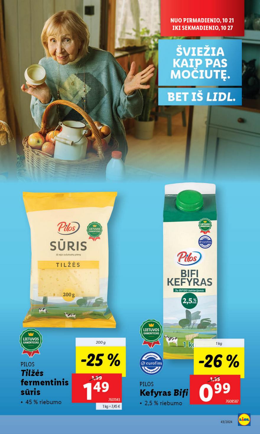 Lidl leidinys naujas akcijos nuo 
  2024-10-21 iki 
  2024-10-27 | Leidinukas.lt puslapis 20