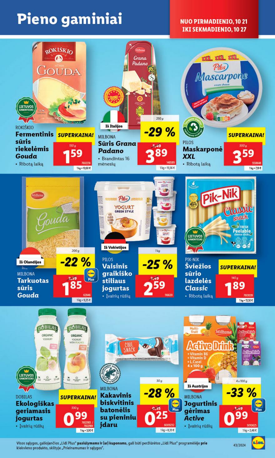 Lidl leidinys naujas akcijos nuo 
  2024-10-21 iki 
  2024-10-27 | Leidinukas.lt puslapis 21