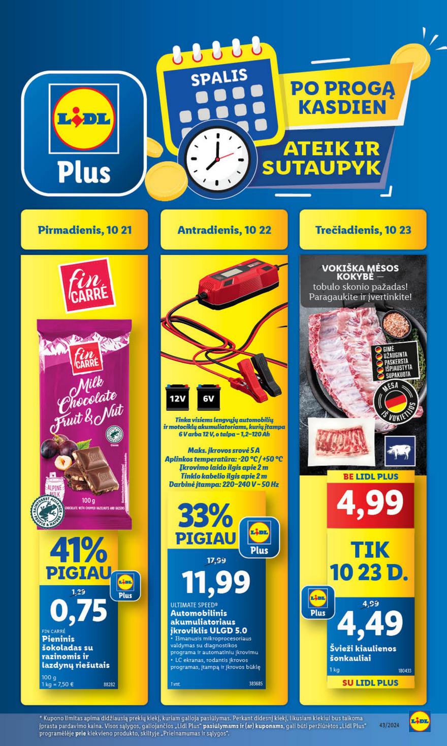 Lidl leidinys naujas akcijos nuo 
  2024-10-21 iki 
  2024-10-27 | Leidinukas.lt puslapis 24