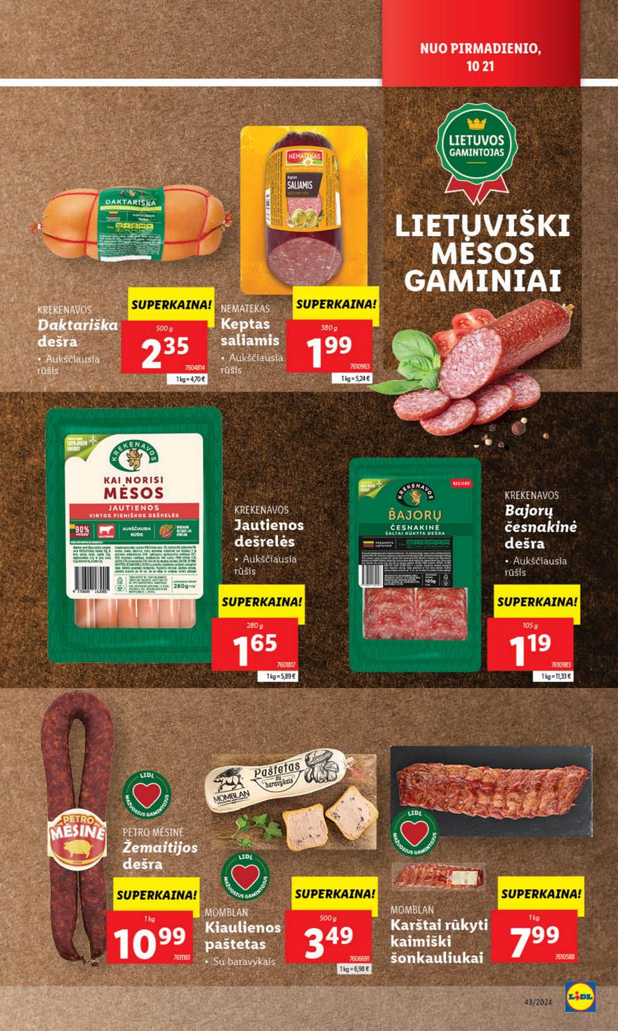 Lidl leidinys naujas akcijos nuo 
  2024-10-21 iki 
  2024-10-27 | Leidinukas.lt puslapis 25