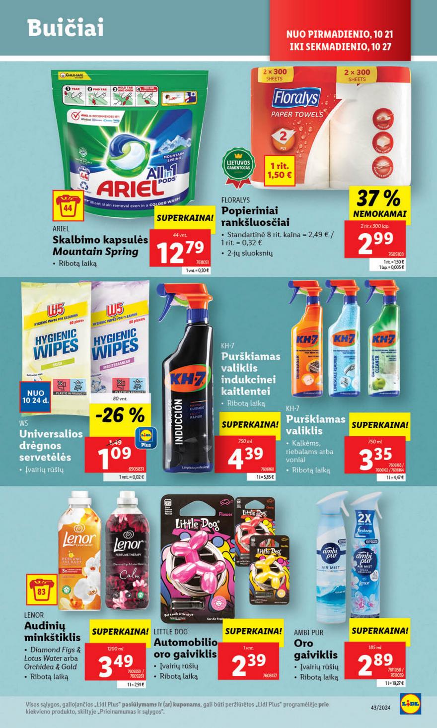 Lidl leidinys naujas akcijos nuo 
  2024-10-21 iki 
  2024-10-27 | Leidinukas.lt puslapis 34