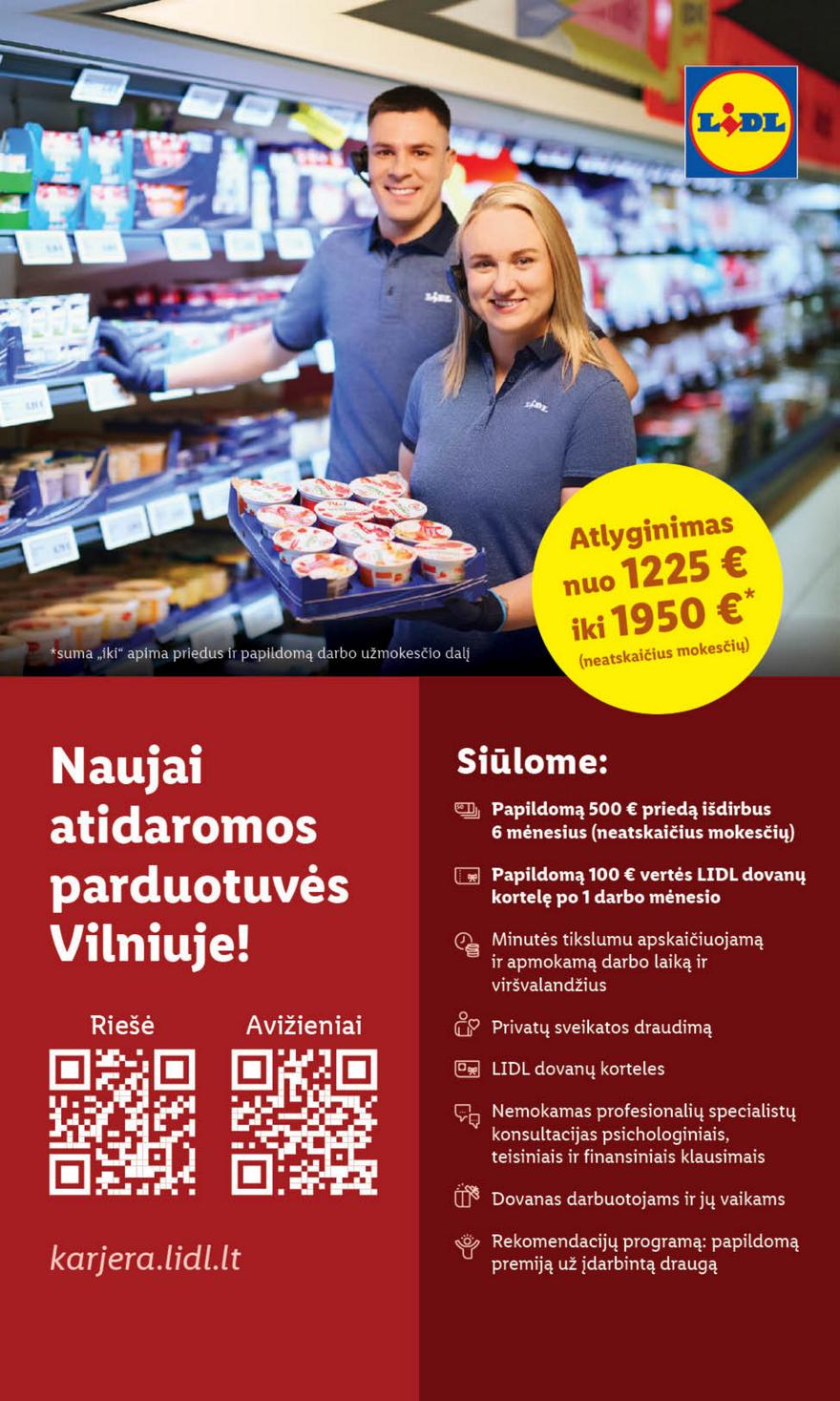 Lidl leidinys naujas akcijos nuo 
  2024-10-21 iki 
  2024-10-27 | Leidinukas.lt puslapis 47