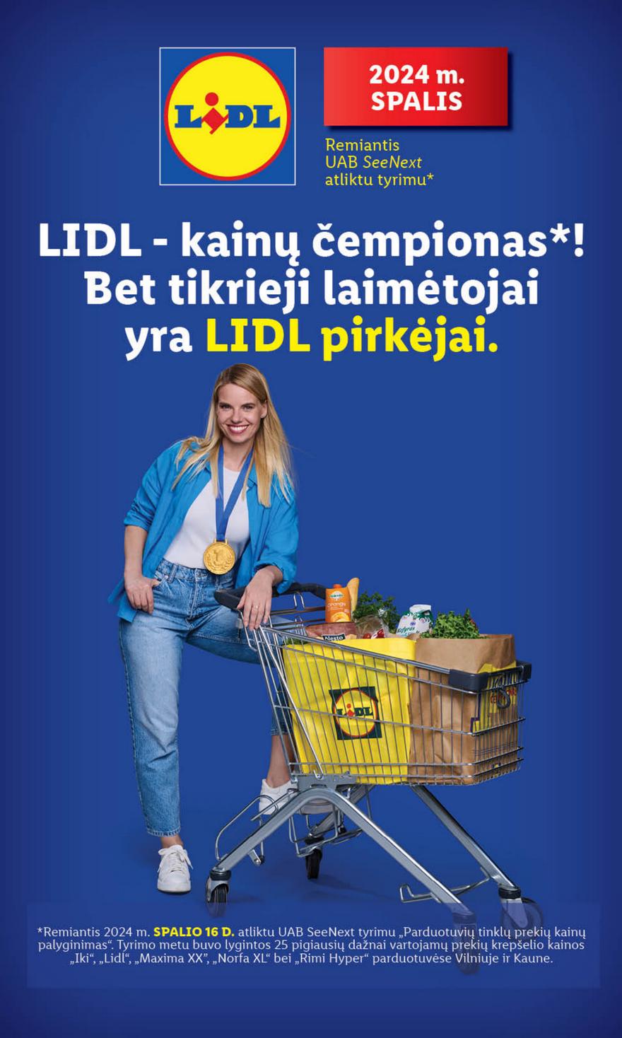 Lidl leidinys naujas akcijos nuo 
  2024-10-28 iki 
  2024-11-03 | Leidinukas.lt puslapis 2