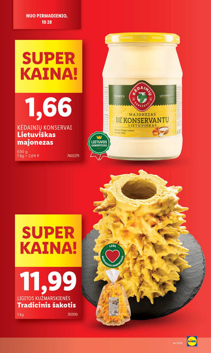 Lidl leidinys naujas akcijos nuo 
  2024-10-28 iki 
  2024-11-03 | Leidinukas.lt puslapis 16