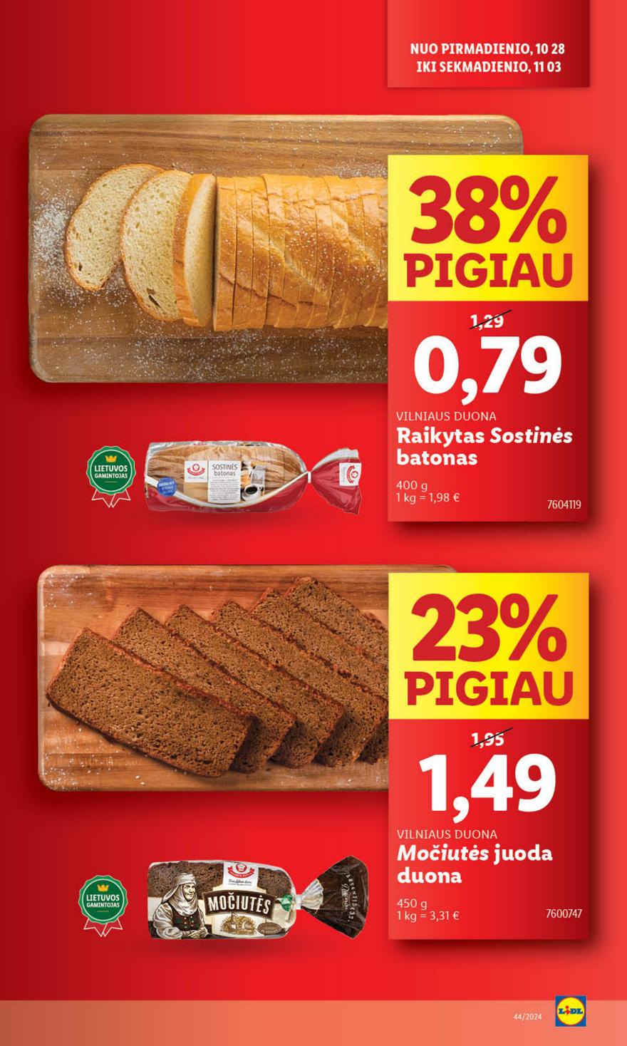 Lidl leidinys naujas akcijos nuo 
  2024-10-28 iki 
  2024-11-03 | Leidinukas.lt puslapis 17