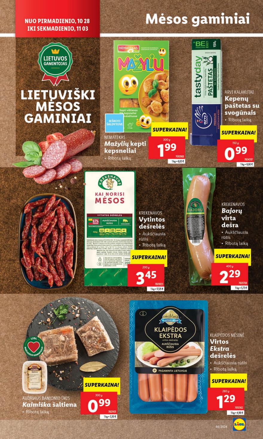 Lidl leidinys naujas akcijos nuo 
  2024-10-28 iki 
  2024-11-03 | Leidinukas.lt puslapis 26