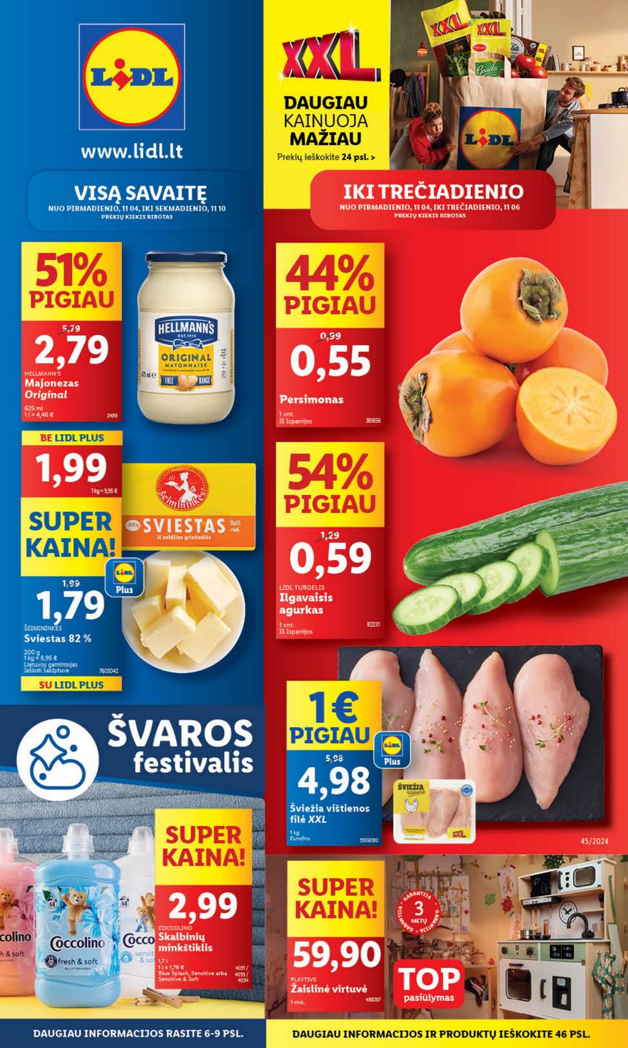 Lidl leidinys naujas akcijos nuo 
  2024-11-04 iki 
  2024-11-10 | Leidinukas.lt puslapis 1