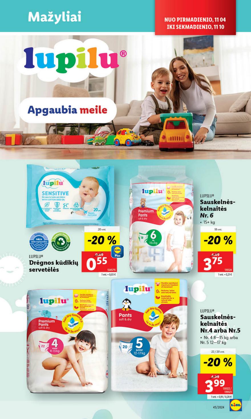 Lidl leidinys naujas akcijos nuo 
  2024-11-04 iki 
  2024-11-10 | Leidinukas.lt puslapis 23