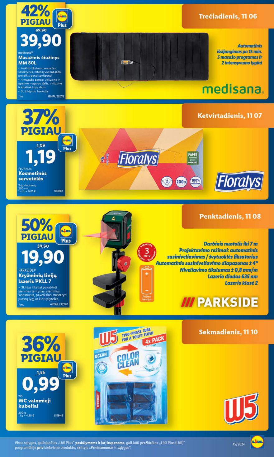 Lidl leidinys naujas akcijos nuo 
  2024-11-04 iki 
  2024-11-10 | Leidinukas.lt puslapis 25