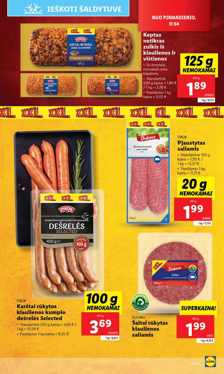 Lidl leidinys naujas akcijos nuo 
  2024-11-04 iki 
  2024-11-10 | Leidinukas.lt puslapis 27