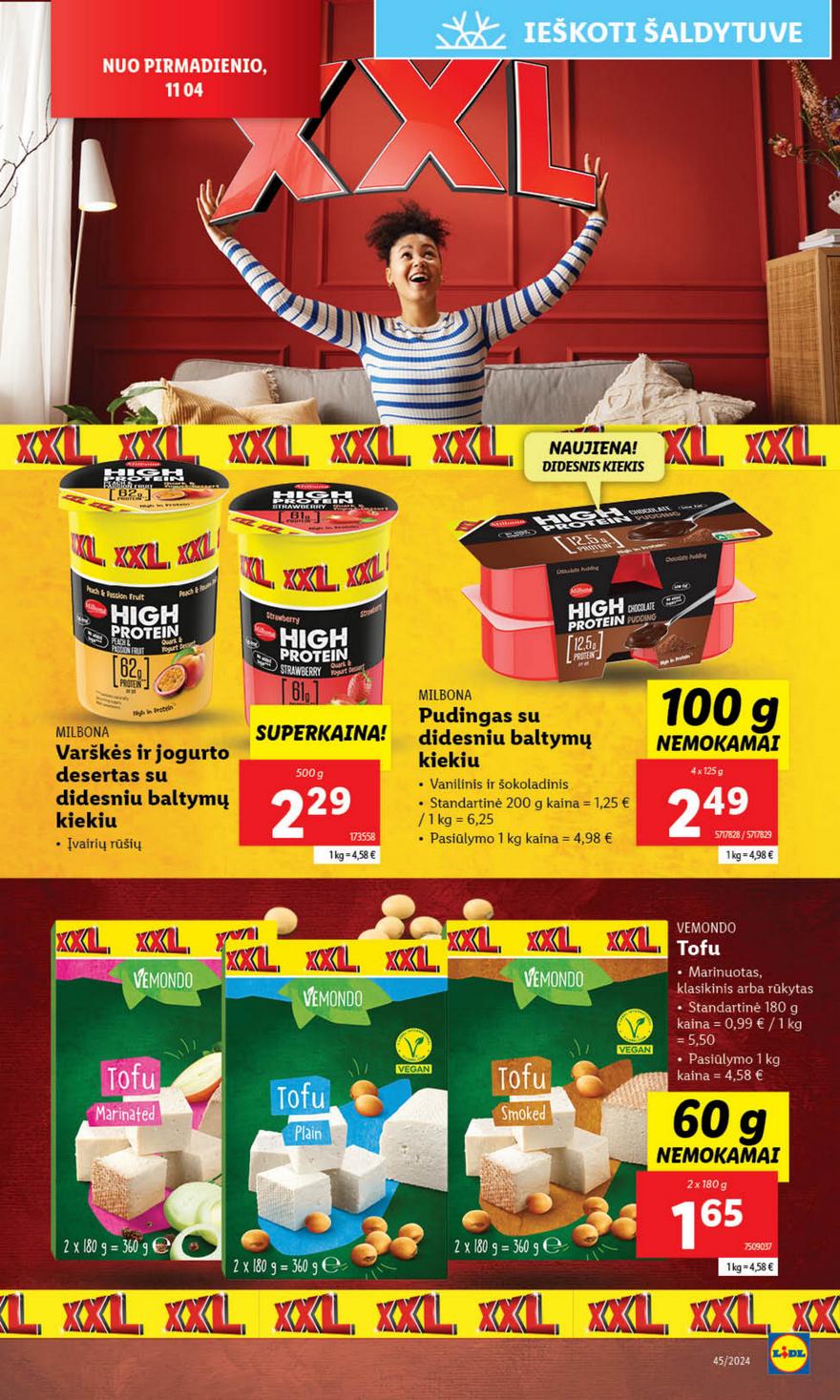 Lidl leidinys naujas akcijos nuo 
  2024-11-04 iki 
  2024-11-10 | Leidinukas.lt puslapis 30