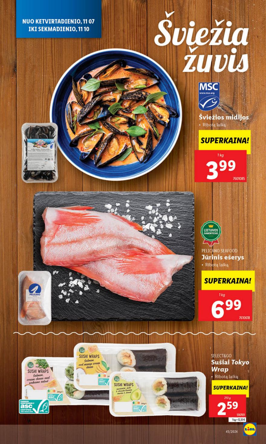 Lidl leidinys naujas akcijos nuo 
  2024-11-04 iki 
  2024-11-10 | Leidinukas.lt puslapis 49