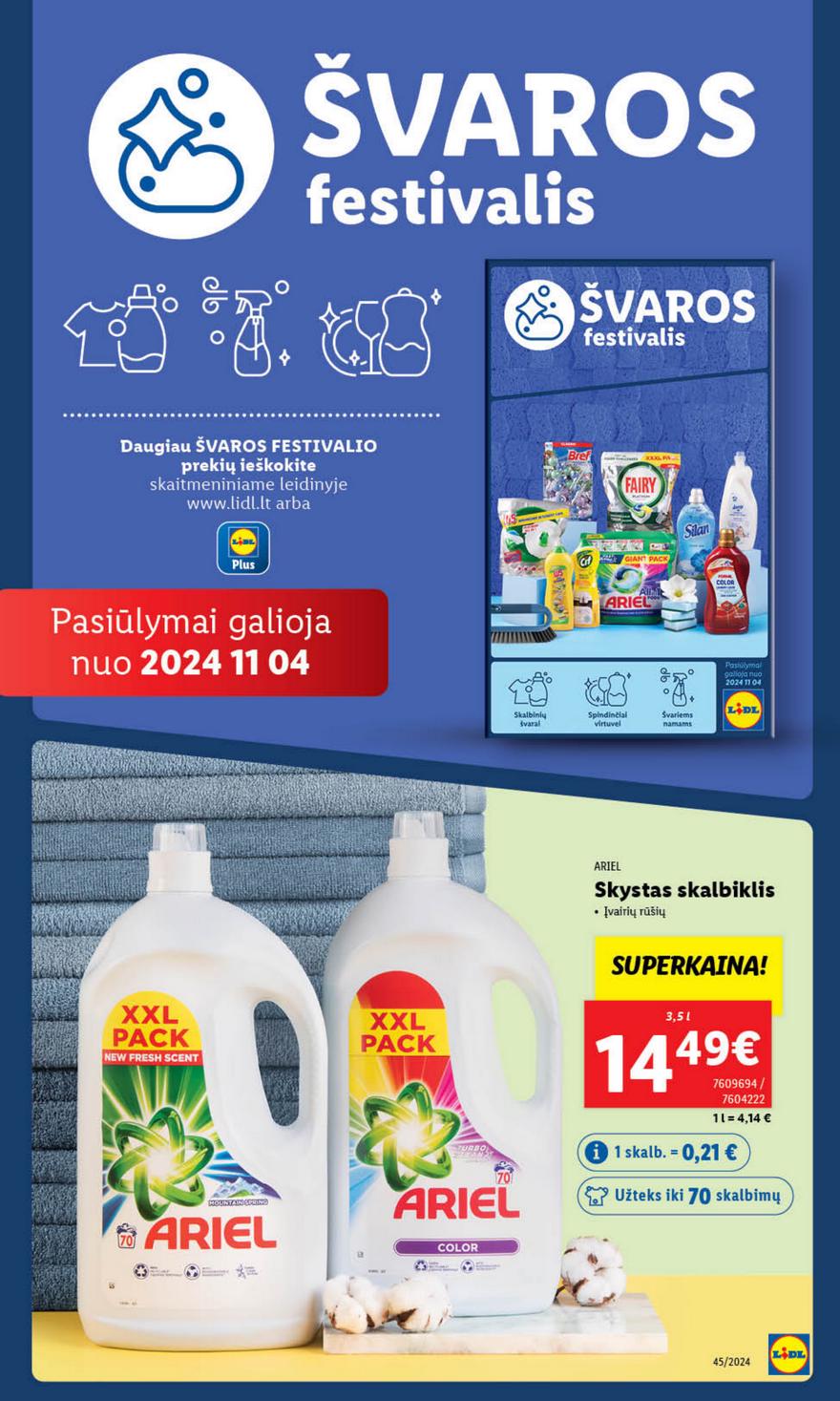 Lidl leidinys naujas akcijos nuo 
  2024-11-04 iki 
  2024-11-10 | Leidinukas.lt puslapis 8