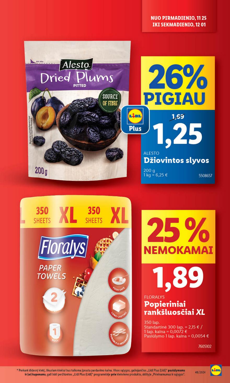 Lidl leidinys naujas akcijos nuo 
  2024-11-25 iki 
  2024-12-01 | Leidinukas.lt puslapis 15