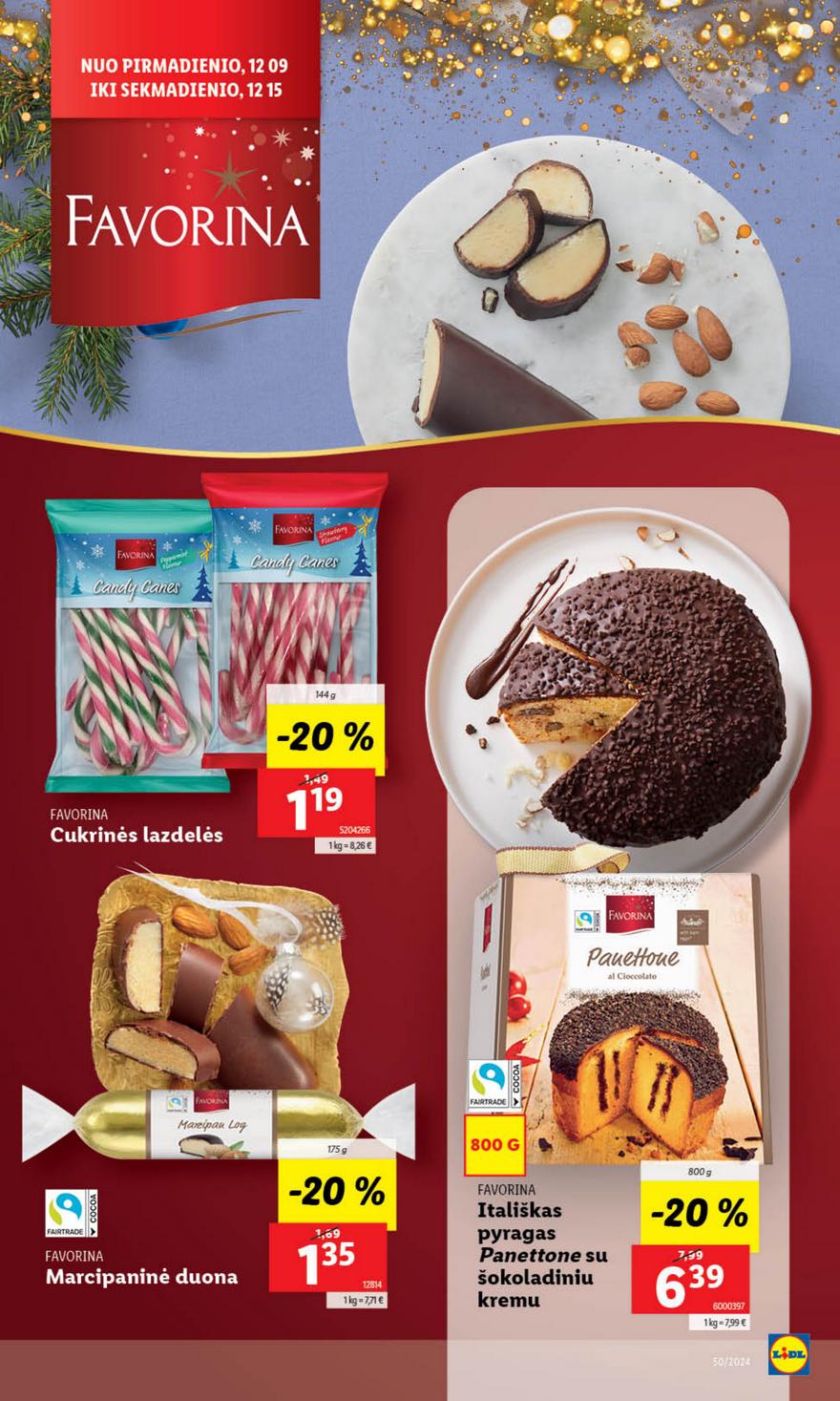 Lidl leidinys naujas akcijos nuo 
  2024-12-09 iki 
  2024-12-15 | Leidinukas.lt puslapis 12