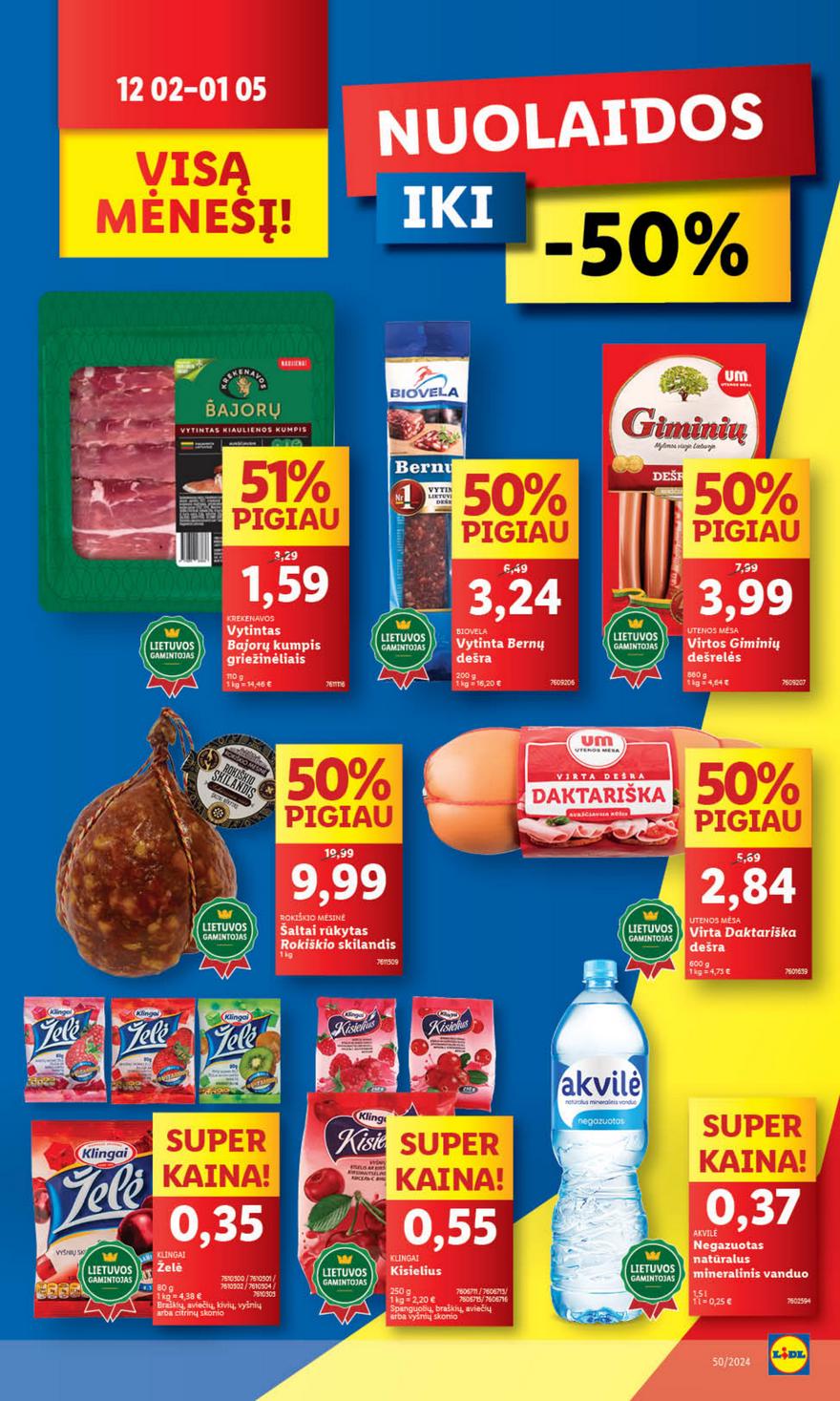 Lidl leidinys naujas akcijos nuo 
  2024-12-09 iki 
  2024-12-15 | Leidinukas.lt puslapis 14