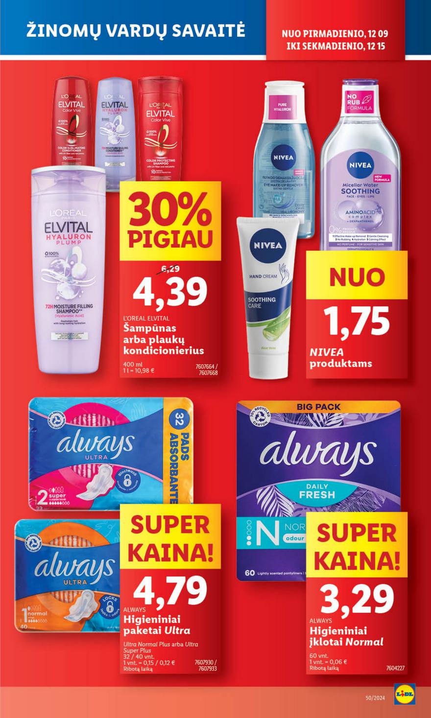 Lidl leidinys naujas akcijos nuo 
  2024-12-09 iki 
  2024-12-15 | Leidinukas.lt puslapis 27