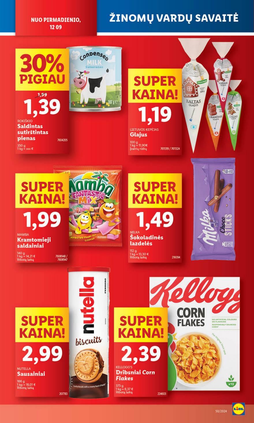 Lidl leidinys naujas akcijos nuo 
  2024-12-09 iki 
  2024-12-15 | Leidinukas.lt puslapis 32