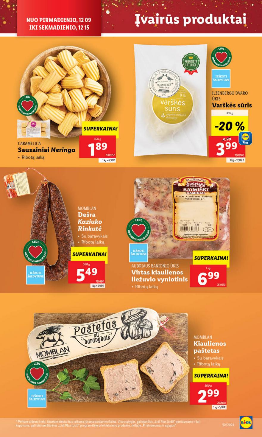 Lidl leidinys naujas akcijos nuo 
  2024-12-09 iki 
  2024-12-15 | Leidinukas.lt puslapis 36