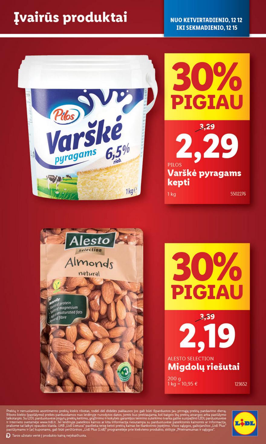 Lidl leidinys naujas akcijos nuo 
  2024-12-09 iki 
  2024-12-15 | Leidinukas.lt puslapis 45