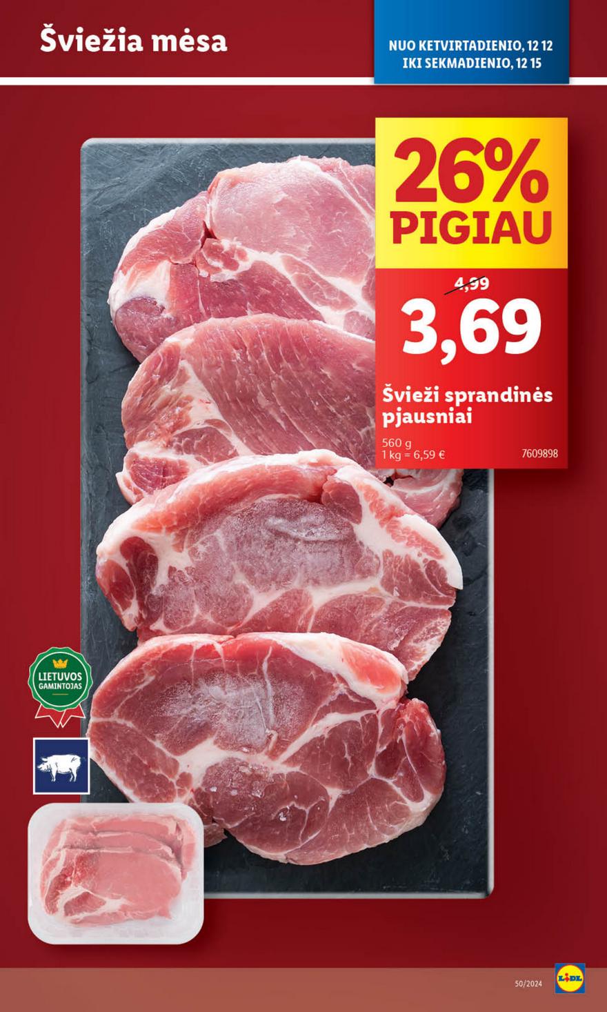 Lidl leidinys naujas akcijos nuo 
  2024-12-09 iki 
  2024-12-15 | Leidinukas.lt puslapis 47