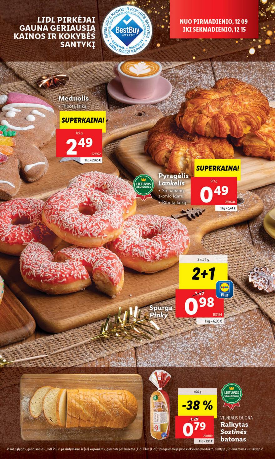 Lidl leidinys naujas akcijos nuo 
  2024-12-09 iki 
  2024-12-15 | Leidinukas.lt puslapis 7